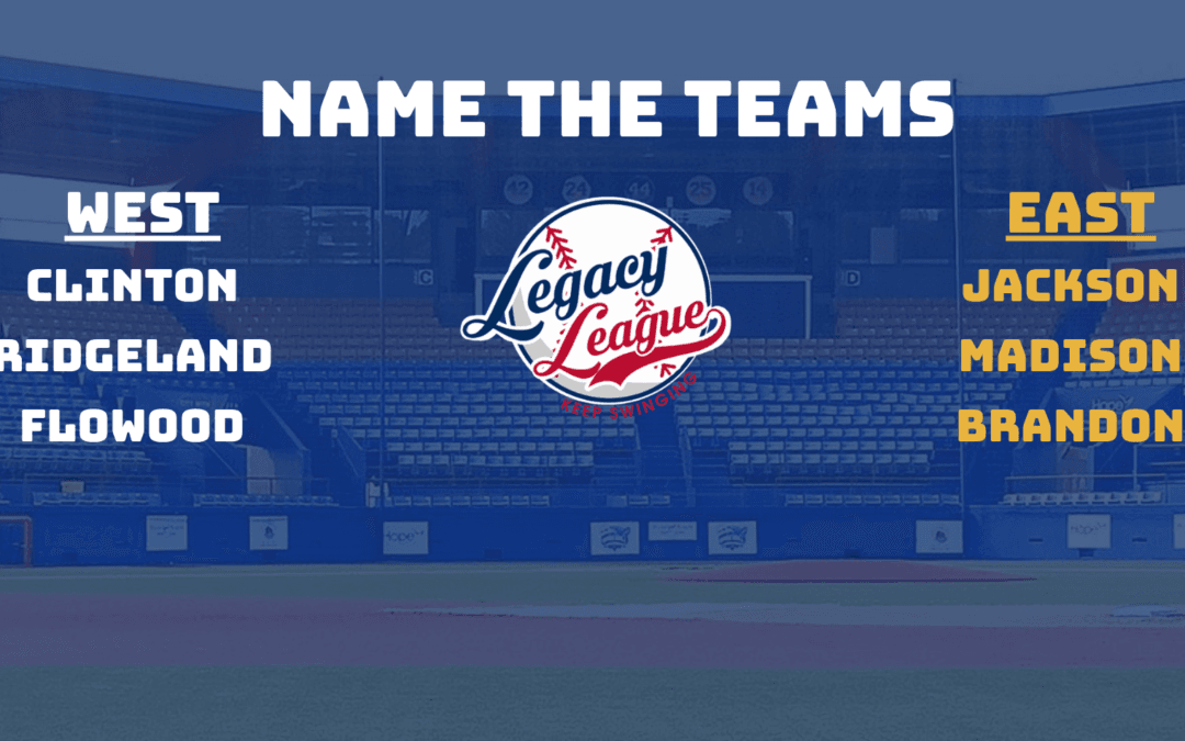 Team Names Finalized